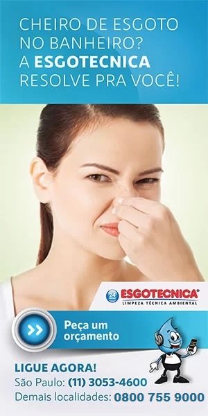 Mau cheiro de esgoto